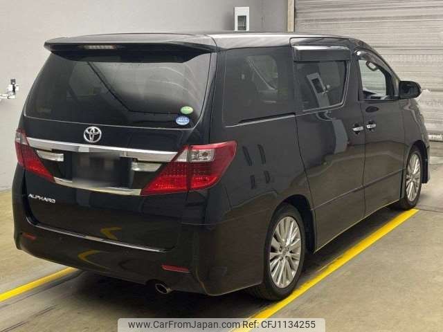 toyota alphard 2012 -TOYOTA--Alphard DBA-ANH20W--ANH20-8221876---TOYOTA--Alphard DBA-ANH20W--ANH20-8221876- image 2