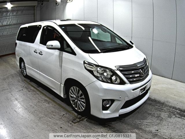 toyota alphard 2012 -TOYOTA--Alphard ANH20W-8233325---TOYOTA--Alphard ANH20W-8233325- image 1