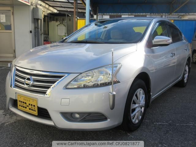 nissan sylphy 2014 quick_quick_DBA-TB17_TB17-014378 image 1