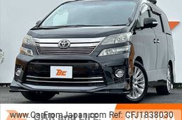 toyota vellfire 2012 CFJ1838030