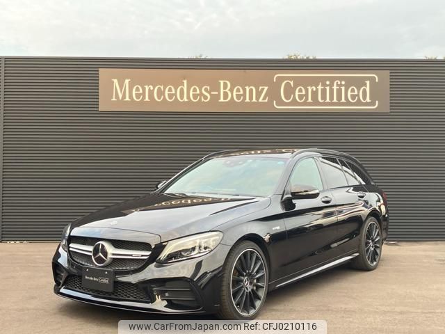 mercedes-benz c-class-station-wagon 2020 quick_quick_CBA-205264_WDD2052642F940897 image 1