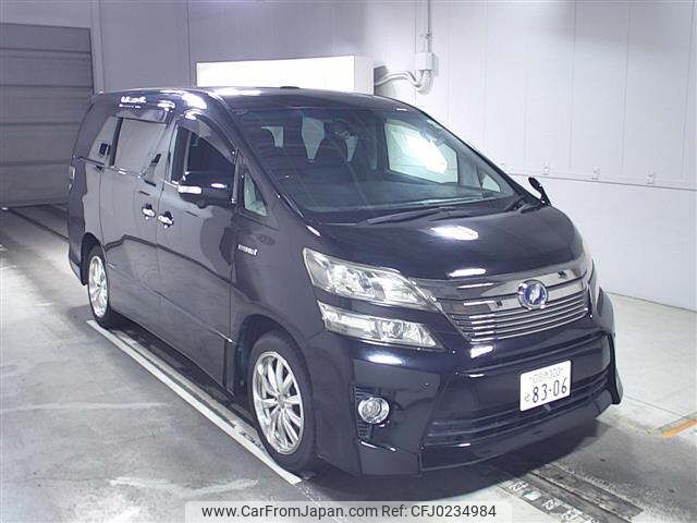 toyota vellfire 2012 -TOYOTA 【四日市 300ｾ8306】--Vellfire ATH20W--8002258---TOYOTA 【四日市 300ｾ8306】--Vellfire ATH20W--8002258- image 1