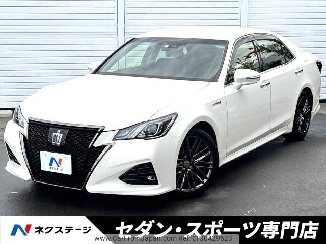 toyota crown 2018 -TOYOTA--Crown DAA-AWS210--AWS210-6134726---TOYOTA--Crown DAA-AWS210--AWS210-6134726- image 1