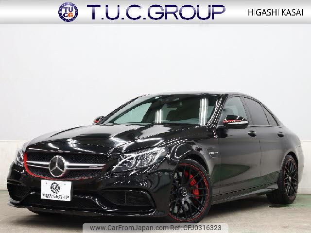 mercedes-benz c-class 2015 quick_quick_CBA-205087_WDD2050871F185076 image 1