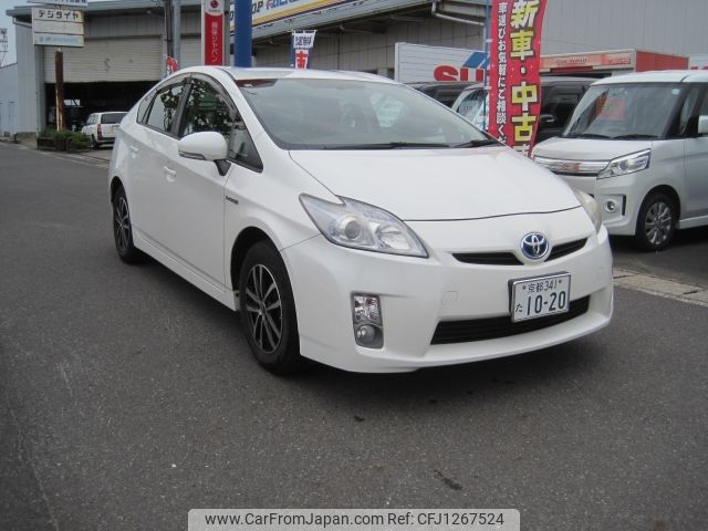 toyota prius 2010 -TOYOTA--Prius DAA-ZVW30--ZVW30-5198009---TOYOTA--Prius DAA-ZVW30--ZVW30-5198009- image 1
