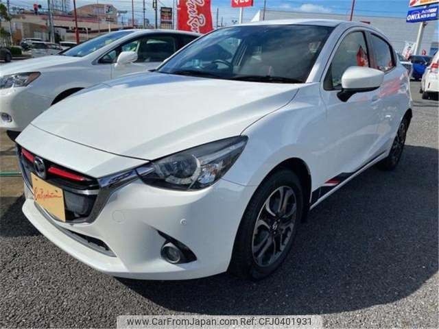 mazda demio 2015 -MAZDA--Demio LDA-DJ5FS--DJ5FS-142495---MAZDA--Demio LDA-DJ5FS--DJ5FS-142495- image 1