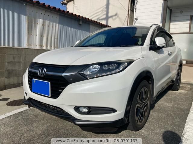 honda vezel 2014 -HONDA--VEZEL DBA-RU1--RU1-1003440---HONDA--VEZEL DBA-RU1--RU1-1003440- image 1