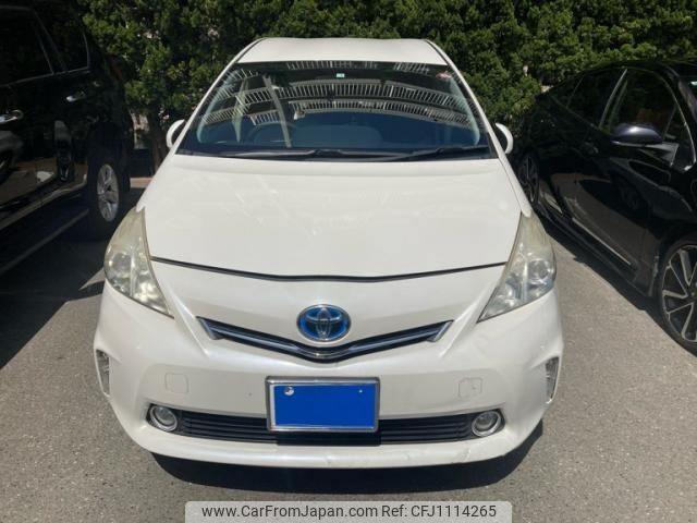 toyota prius-α 2012 -TOYOTA--Prius α DAA-ZVW41W--ZVW41-3153258---TOYOTA--Prius α DAA-ZVW41W--ZVW41-3153258- image 1