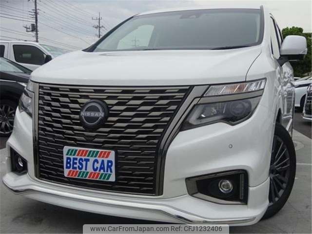 nissan elgrand 2023 -NISSAN 【神戸 304】--Elgrand TE52--TE52-160198---NISSAN 【神戸 304】--Elgrand TE52--TE52-160198- image 1