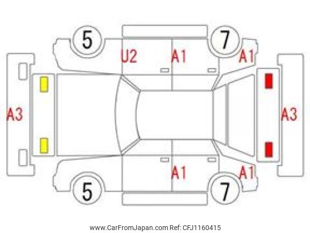 toyota crown 2015 -TOYOTA--Crown DAA-AWS211--AWS211-6006634---TOYOTA--Crown DAA-AWS211--AWS211-6006634- image 2