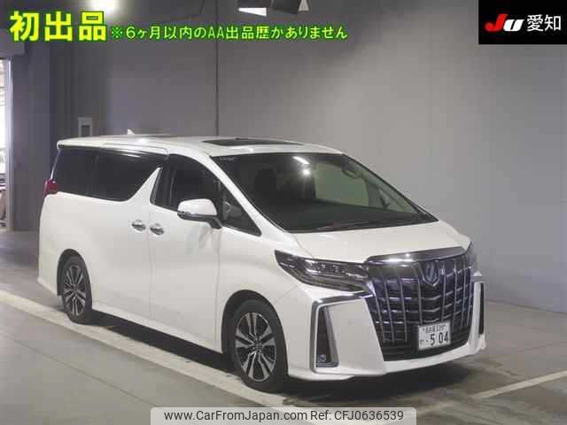 toyota alphard 2019 -TOYOTA 【名古屋 339ﾔ504】--Alphard GGH30W-0033309---TOYOTA 【名古屋 339ﾔ504】--Alphard GGH30W-0033309- image 1