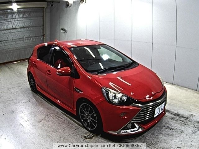 toyota aqua 2014 -TOYOTA 【岡山 502ふ】--AQUA NHP10-2342648---TOYOTA 【岡山 502ふ】--AQUA NHP10-2342648- image 1