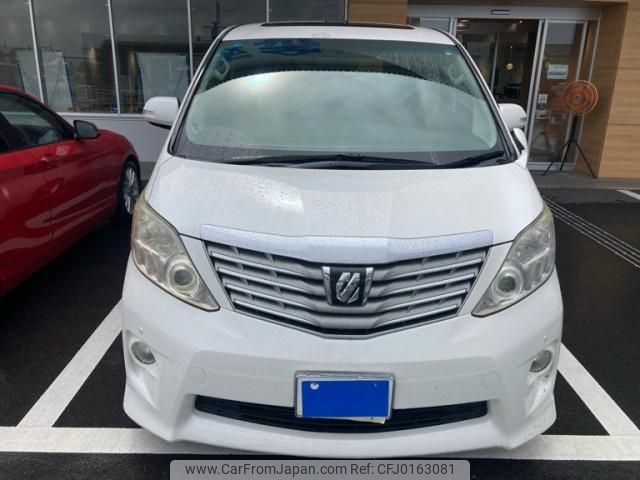 toyota alphard 2010 -TOYOTA--Alphard DBA-ANH20W--ANH20-8139648---TOYOTA--Alphard DBA-ANH20W--ANH20-8139648- image 1