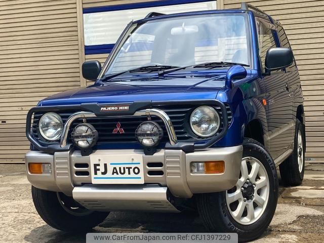 mitsubishi pajero-mini 1996 quick_quick_H56A_H56A-5030894 image 1