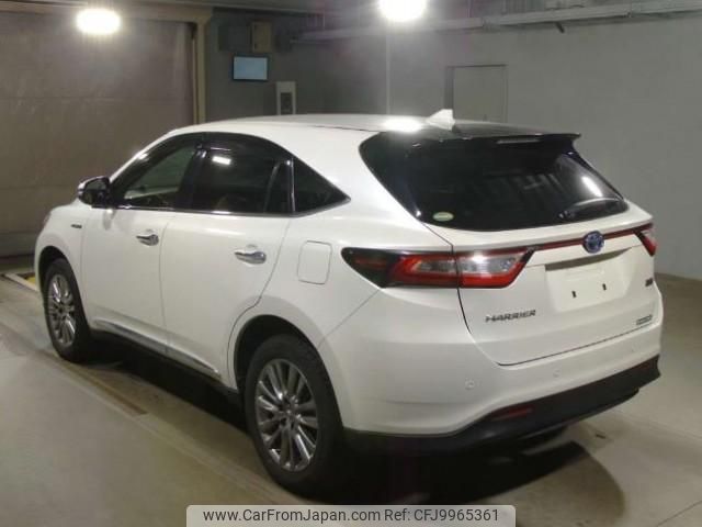 toyota harrier-hybrid 2017 quick_quick_DAA-AVU65W_AVU65-0050380 image 2