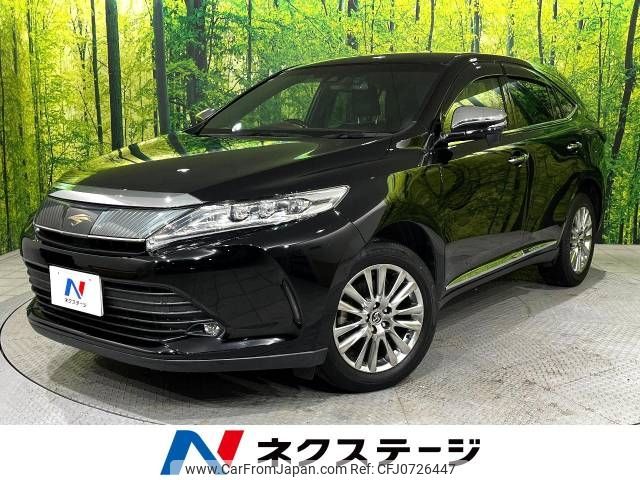 toyota harrier 2018 -TOYOTA--Harrier DBA-ZSU60W--ZSU60-0161834---TOYOTA--Harrier DBA-ZSU60W--ZSU60-0161834- image 1