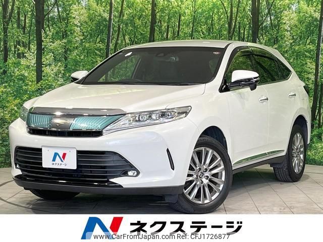 toyota harrier 2018 CFJ1726877 image 1