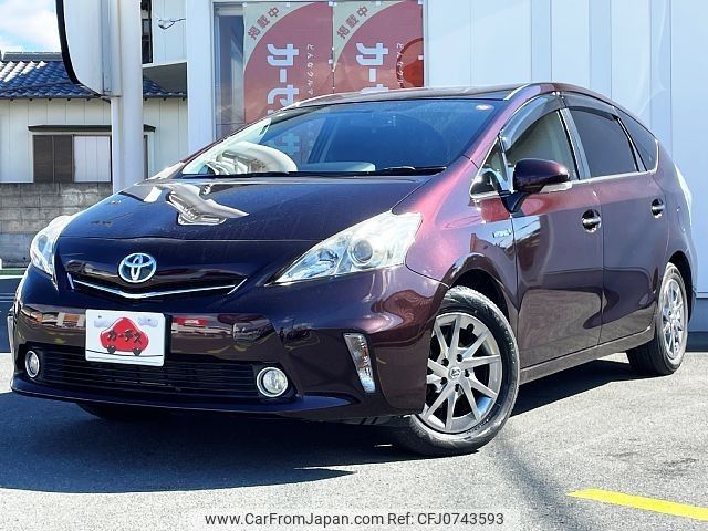 toyota prius-α 2014 -TOYOTA--Prius α DAA-ZVW41W--ZVW41-3367170---TOYOTA--Prius α DAA-ZVW41W--ZVW41-3367170- image 1