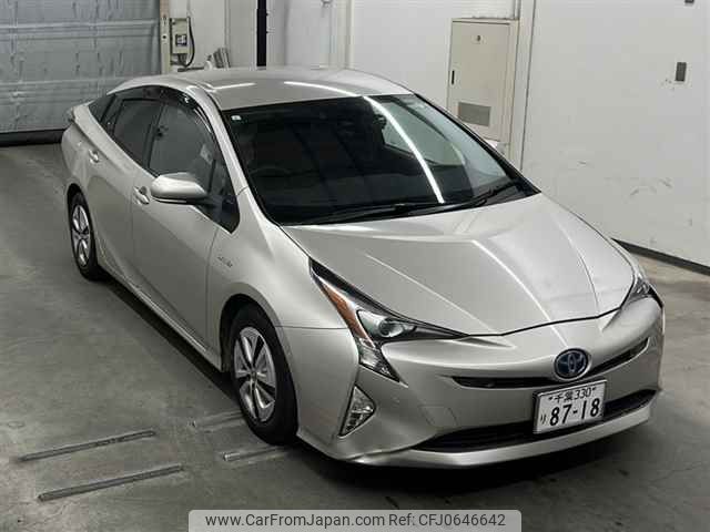 toyota prius 2017 -TOYOTA 【千葉 330リ8718】--Prius ZVW51-6052857---TOYOTA 【千葉 330リ8718】--Prius ZVW51-6052857- image 1