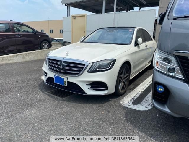 mercedes-benz s-class 2018 -MERCEDES-BENZ--Benz S Class DBA-222066--WDD2220662A381625---MERCEDES-BENZ--Benz S Class DBA-222066--WDD2220662A381625- image 1