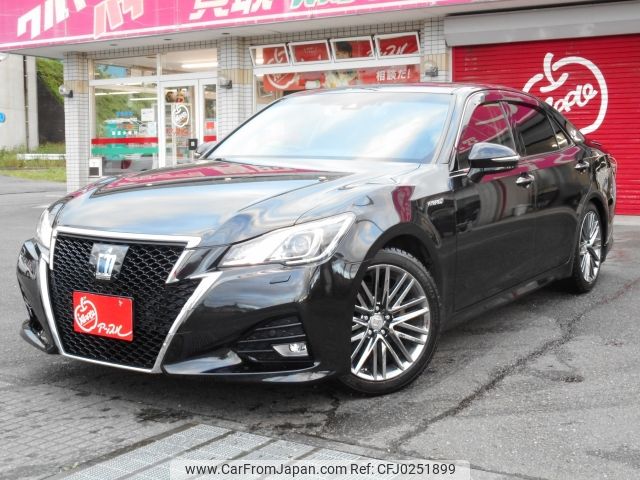 toyota crown 2016 -TOYOTA--Crown DAA-AWS210--AWS210-6121726---TOYOTA--Crown DAA-AWS210--AWS210-6121726- image 1