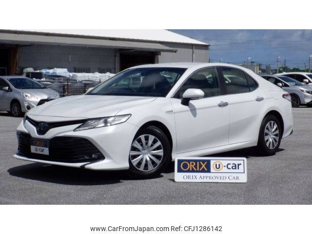 toyota camry 2020 -TOYOTA--Camry DAA-AXVH70--AXVH70-1063487---TOYOTA--Camry DAA-AXVH70--AXVH70-1063487- image 1