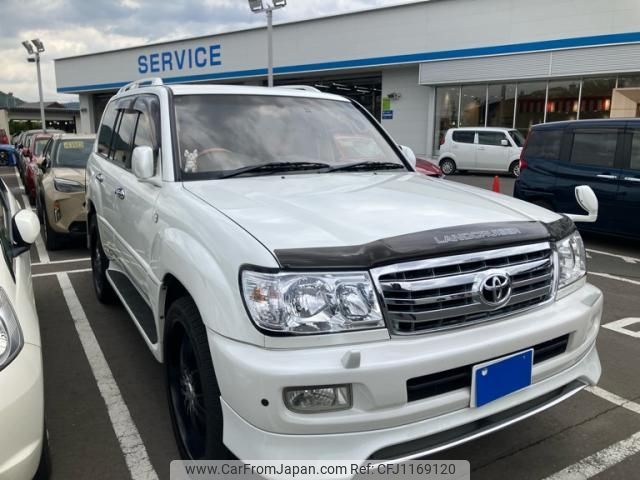 toyota land-cruiser-wagon 2002 -TOYOTA--Land Cruiser Wagon GH-UZJ100W--UZJ100-0142017---TOYOTA--Land Cruiser Wagon GH-UZJ100W--UZJ100-0142017- image 2