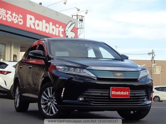 toyota harrier 2017 -TOYOTA--Harrier DBA-ZSU60W--ZSU60-0138977---TOYOTA--Harrier DBA-ZSU60W--ZSU60-0138977- image 1