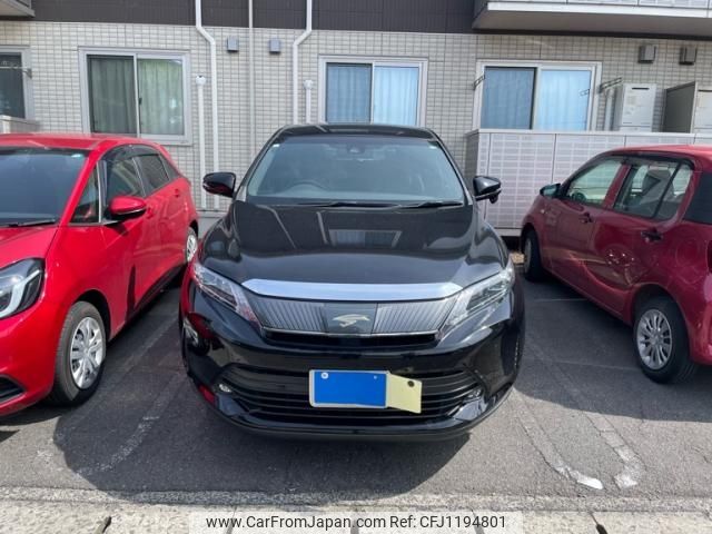 toyota harrier 2019 -TOYOTA--Harrier DBA-ZSU60W--ZSU60-0185069---TOYOTA--Harrier DBA-ZSU60W--ZSU60-0185069- image 1