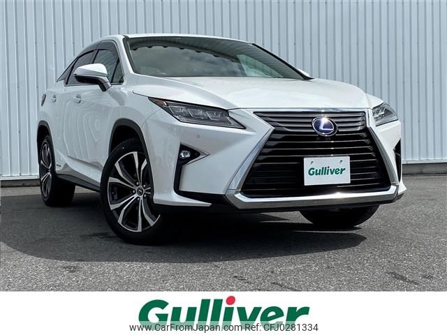 lexus rx 2019 -LEXUS--Lexus RX DAA-GYL20W--GYL20-0009026---LEXUS--Lexus RX DAA-GYL20W--GYL20-0009026- image 1