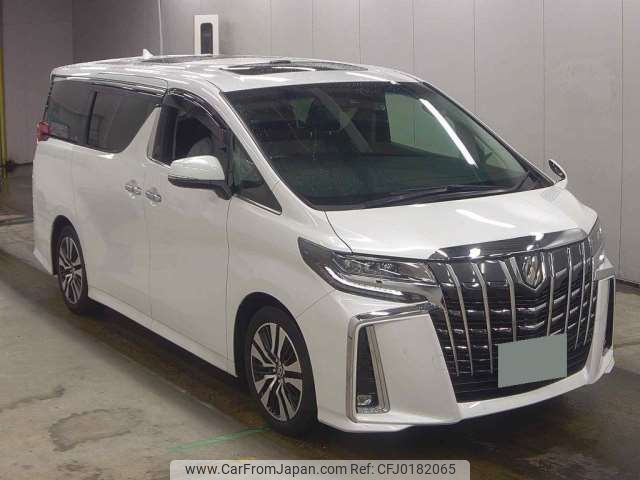 toyota alphard 2021 -TOYOTA 【山梨 333ﾊ 612】--Alphard 3BA-AGH30W--AGH30-0386682---TOYOTA 【山梨 333ﾊ 612】--Alphard 3BA-AGH30W--AGH30-0386682- image 1