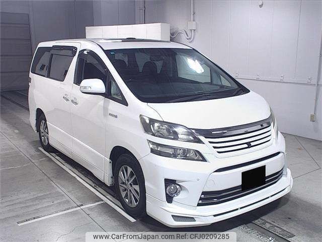 toyota vellfire 2012 -TOYOTA--Vellfire ATH20W-8012625---TOYOTA--Vellfire ATH20W-8012625- image 1