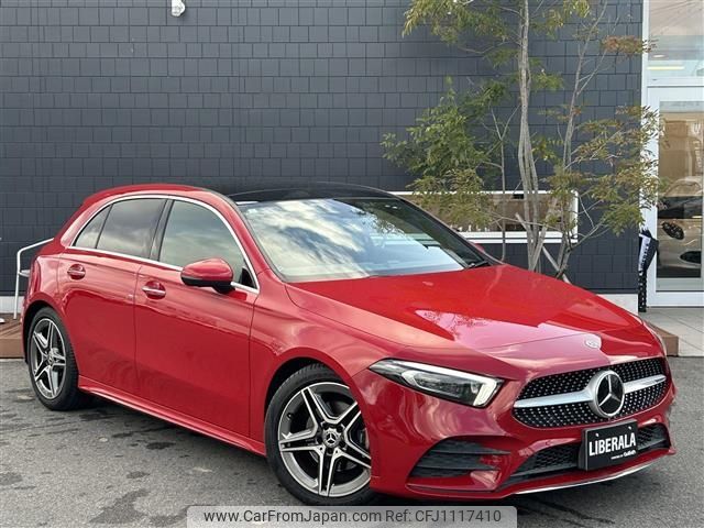 mercedes-benz a-class 2019 -MERCEDES-BENZ--Benz A Class 3DA-177012--WDD1770122J087593---MERCEDES-BENZ--Benz A Class 3DA-177012--WDD1770122J087593- image 1