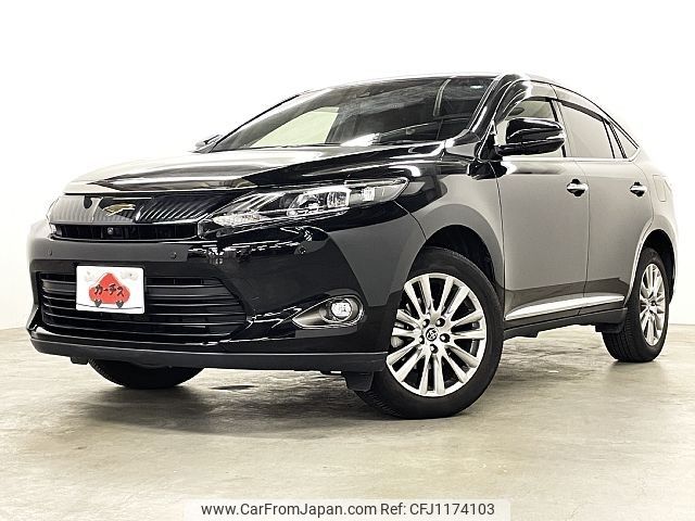 toyota harrier 2017 -TOYOTA--Harrier DBA-ZSU60W--ZSU60-0105552---TOYOTA--Harrier DBA-ZSU60W--ZSU60-0105552- image 1