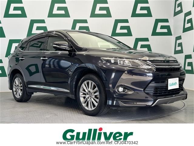 toyota harrier 2016 -TOYOTA--Harrier DBA-ZSU60W--ZSU60-0080592---TOYOTA--Harrier DBA-ZSU60W--ZSU60-0080592- image 1