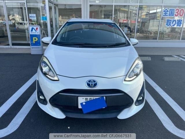 toyota aqua 2017 -TOYOTA--AQUA DAA-NHP10--NHP10-6685615---TOYOTA--AQUA DAA-NHP10--NHP10-6685615- image 1