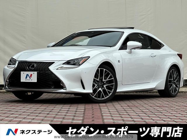 lexus rc 2014 -LEXUS--Lexus RC DAA-AVC10--AVC10-6000450---LEXUS--Lexus RC DAA-AVC10--AVC10-6000450- image 1