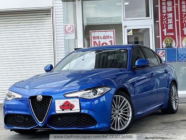 alfa-romeo giulia 2018 -ALFA ROMEO--Alfa Romeo Giulia ABA-95220--ZAREAENN1J7577350---ALFA ROMEO--Alfa Romeo Giulia ABA-95220--ZAREAENN1J7577350- image 1