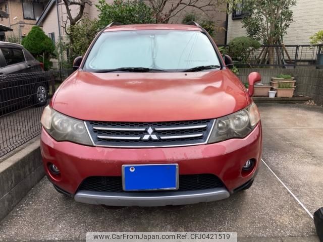 mitsubishi outlander 2009 -MITSUBISHI--Outlander DBA-CW5W--CW5W-5402483---MITSUBISHI--Outlander DBA-CW5W--CW5W-5402483- image 2