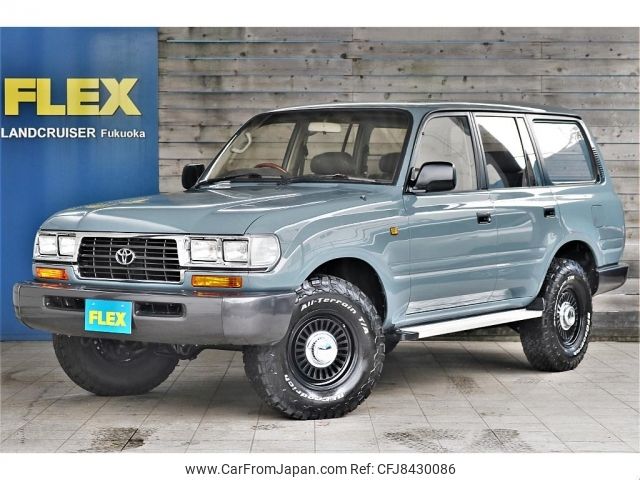 Used TOYOTA LAND CRUISER 1995 CFJ8430086 in good condition for sale