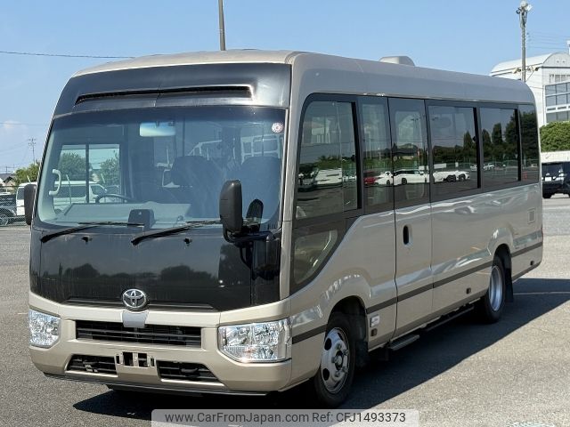 toyota coaster 2020 -TOYOTA--Coaster 2DG-XZB70--XZB70-1005910---TOYOTA--Coaster 2DG-XZB70--XZB70-1005910- image 1