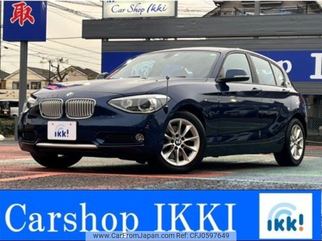 bmw 1-series 2013 -BMW 【名変中 】--BMW 1 Series 1A16--0J208897---BMW 【名変中 】--BMW 1 Series 1A16--0J208897- image 1