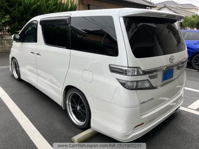 toyota vellfire 2012 CFJ1805231 image 2