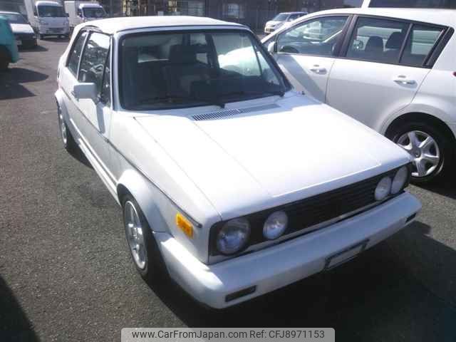 volkswagen golf-convertible 1989 -VOLKSWAGEN--VW Golf Cabriolet 15JHK-KK015786---VOLKSWAGEN--VW Golf Cabriolet 15JHK-KK015786- image 1