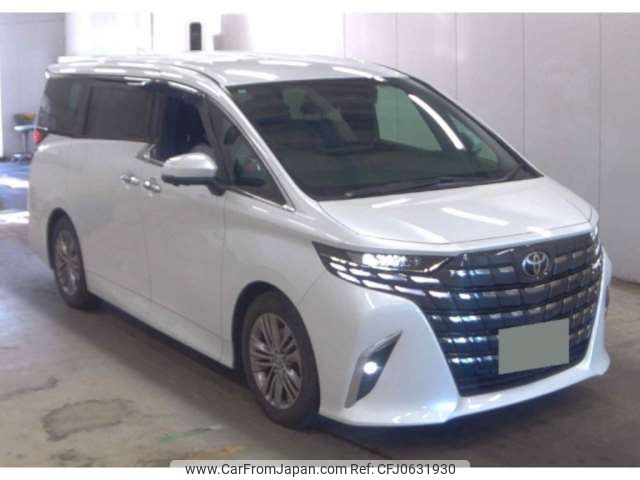 toyota alphard 2024 -TOYOTA 【八戸 333ｾ 19】--Alphard 3BA-AGH45W--AGH45-0003185---TOYOTA 【八戸 333ｾ 19】--Alphard 3BA-AGH45W--AGH45-0003185- image 1