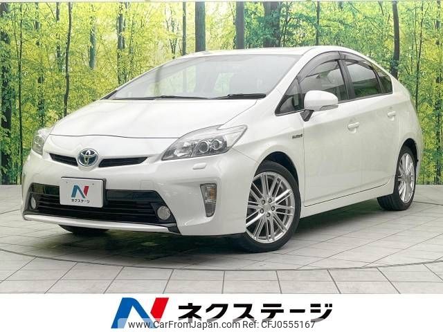 toyota prius 2012 -TOYOTA--Prius DAA-ZVW30--ZVW30-5550579---TOYOTA--Prius DAA-ZVW30--ZVW30-5550579- image 1