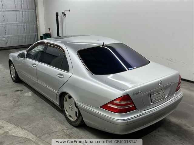 mercedes-benz s-class 2002 -MERCEDES-BENZ--Benz S Class 220175-WDB2201751A293999---MERCEDES-BENZ--Benz S Class 220175-WDB2201751A293999- image 2