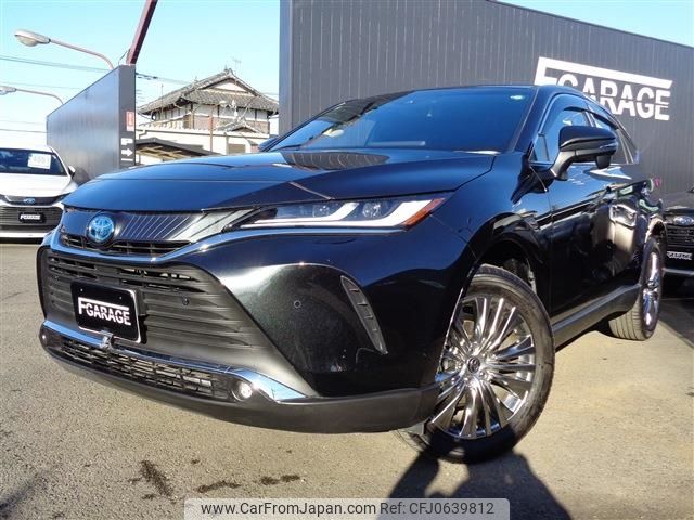 toyota harrier 2024 -TOYOTA--Harrier 6AA-AXUH80--AXUH80-0102***---TOYOTA--Harrier 6AA-AXUH80--AXUH80-0102***- image 1