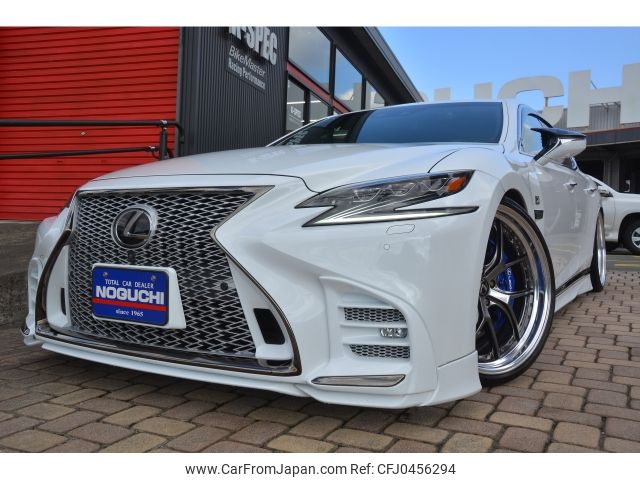 lexus ls 2019 -LEXUS--Lexus LS DBA-VXFA50--VXFA50-6005203---LEXUS--Lexus LS DBA-VXFA50--VXFA50-6005203- image 1