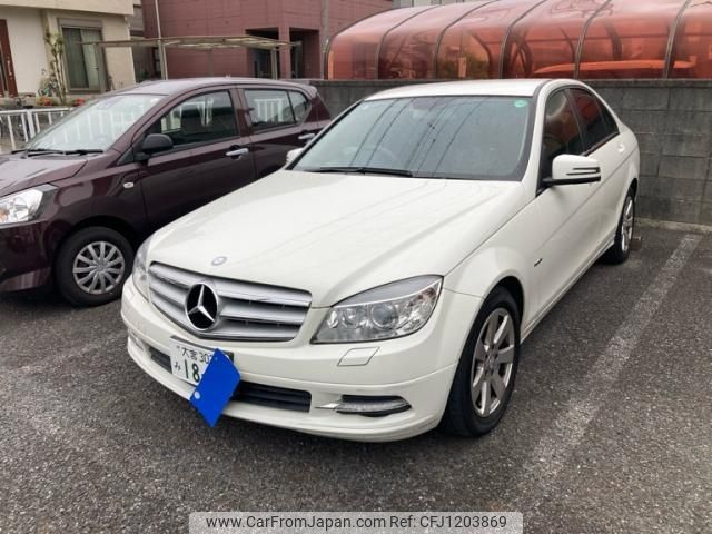 mercedes-benz c-class 2011 -MERCEDES-BENZ--Benz C Class DBA-204048--WDD2040482A487797---MERCEDES-BENZ--Benz C Class DBA-204048--WDD2040482A487797- image 1